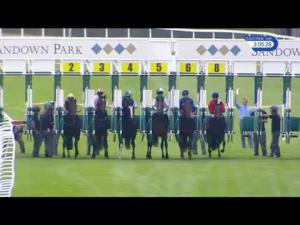 Video preview image for Sandown Park 15:05 - Longines Irish Champions Weekend EBF Stallions Star Stakes (Fillies Listed)