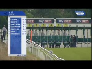 Video preview image for Thirsk 16:15 - Jw 4X4 Northallerton Fillies' Handicap