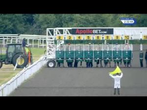 Video preview image for Kempton Park 14:30 - Apollobet Olympic Games Cashback Nursery