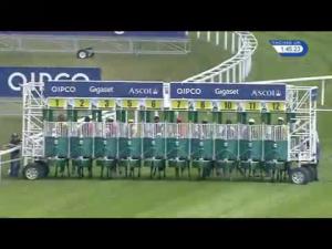Video preview image for Ascot 13:45 - Dubai Duty Free Shergar Cup Stayers (Handicap)