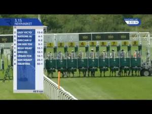Video preview image for Newmarket 15:15 - german-thoroughbred.com Sweet Solera Stakes (Fillies' Group 3)