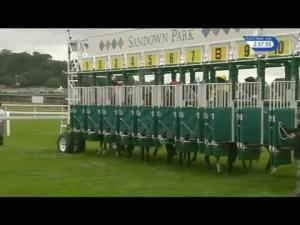 Video preview image for Sandown Park 14:55 - Breeders Backing Racing EBF Maiden Stakes