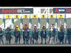 Video preview image for Kempton Park 17:45 - Apollobet Free Sign-Up Bonus Handicap