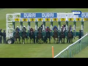 Video preview image for Newmarket 15:10 - Dubai Fillies' Mile (Group 1)