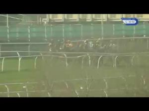 Video preview image for Catterick Bridge 12:30 - Racing To School Conditional Jockeys' Handicap Hurdle (Div 1)