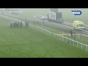 Video preview image for Haydock Park 12:55 - Read Bryan Cooper At 32red.com Handicap Hurdle