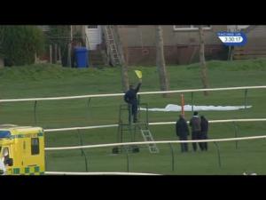 Video preview image for Ayr 15:30 - Pay For Racing UK Via Phone Bill Standard Open National Hunt Flat (6)