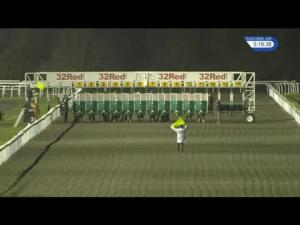 Video preview image for Kempton Park 17:15 - 32Red On The App Store Maiden Fillies' Stakes (5)