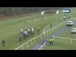 Video preview image for Exeter 16:20 - 100% Racinguk Profits Returned To Racing Maiden Hurdle (5)