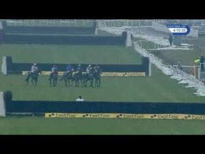 Video preview image for Newbury 16:10 - Betfair Cheltenham Preview Novices' Limited Handicap Chase (3)