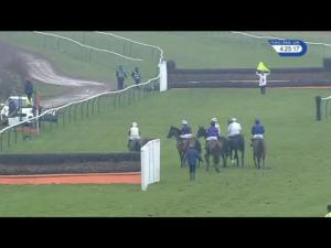 Video preview image for Warwick 16:25 - Racing UK Profits Returned To Racing Novices' Chase (3)