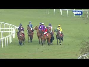 Video preview image for Sandown Park 13:40 - Norman Knight Conditional Jockeys' Handicap Hurdle (4)