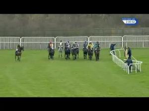 Video preview image for Wetherby 14:00 - Racing UK Club Day Here Today Conditional Jockeys' Handicap Hurdle (5)
