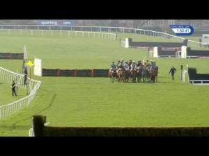Video preview image for Sandown Park 13:50 - European Breeders' Fund Matchbook Vip 'National Hunt' Novices' Handicap Hurdle Final (Grade 3)