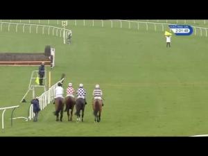 Video preview image for Newbury 14:00 - Be Wiser Insurance Novices' Hurdle
