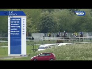Video preview image for Warwick 14:40 - Watch Racing UK On Bt TV Novices' Handicap Chase