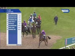 Video preview image for Cartmel 15:20 - Oakmere Homes Handicap Hurdle