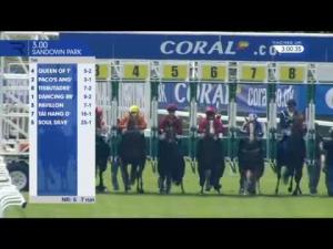Video preview image for Sandown Park 15:00 - Coral Distaff (Fillies' Listed)