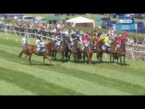 Video preview image for Cartmel 15:05 - Totepool Cumbria Crystal Cup Handicap Hurdle