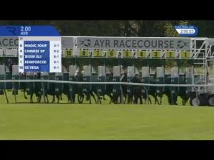 Video preview image for Ayr 14:00 - Wemyss Bay Holiday Park Handicap (6) (Div 1)