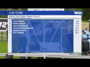 Video preview image for York 15:00 - Betway Great Voltigeur Stakes (Group 2) (1)