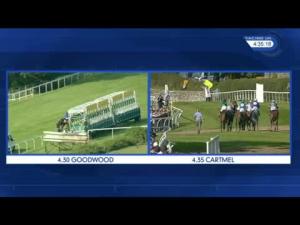 Video preview image for Cartmel 16:35 - totepoolliveinfo.com Handicap Chase (4)