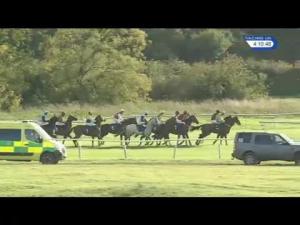 Video preview image for Huntingdon 16:10 - 32Red Casino Handicap Hurdle (5) (Div 1)