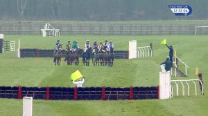 Video preview image for Wetherby 12:30 - Racing UK Jump To It Novices' Hurdle (4)