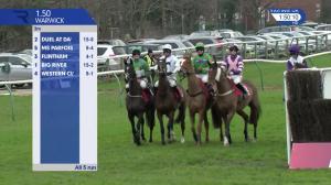 Video preview image for Warwick 13:50 - Betfred Home Of Goals Galore Hampton Novices' Chase (Listed) (1)