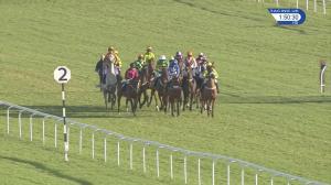 Video preview image for Newbury 13:50 - Betfred 'Home Of Goals Galore' Novices' Hurdle (4)