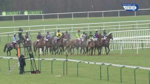 Video preview image for Haydock Park 12:55 - Jockey Club Haydock Park Racing Club Handicap Hurdle (Qualifier) (4)
