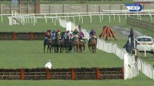 Video preview image for Wetherby 13:45 - Racing UK Jump To It Handicap Hurdle (5)