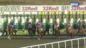 Video preview image for Kempton Park 17:45 - 32Red On The App Store Maiden Stakes (5)