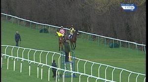 Video preview image for Leicester 13:15 - EBF British Stallion Studs 'National Hunt' Novices' Hurdle (Qualifier) (3)