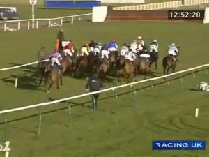 Video preview image for Warwick 12:50 - Betfred Goals Galore Novices' Handicap Hurdle