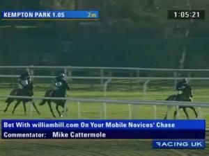 Video preview image for Kempton Park 13:05 - Bet With williamhill.com On Your Mobile Novices' Chase