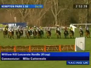 Video preview image for Kempton Park 14:50 - William Hill Lanzarote Hurdle (Handicap)