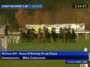 Video preview image for Kempton Park 15:20 - William Hill - Home Of Betting Handicap Chase