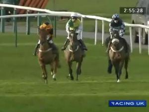 Video preview image for Haydock Park 14:55 - Liverpool Echo 'Fixed Brush' Novices' Hurdle