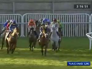 Video preview image for Wetherby 15:15 - 'Enjoy The Craic' On Saturday 4th February Novices' Hurdle
