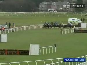 Video preview image for Musselburgh 14:10 - Racing UK Conditional Jockeys' Handicap Chase