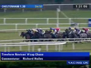 Video preview image for Cheltenham 13:30 - Timeform Novices' Handicap Chase