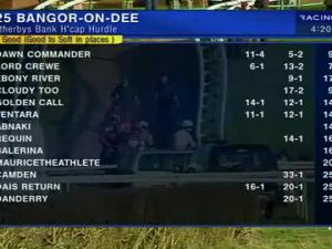 Video preview image for Bangor-On-Dee 16:25 - Weatherbys Bank Handicap Hurdle