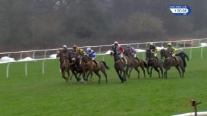 Video preview image for Newbury 13:50 - Betfair Cash Out Handicap Hurdle (2)