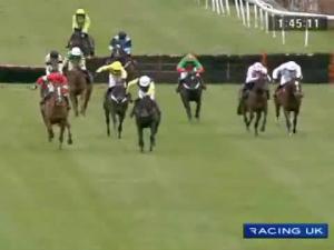 Video preview image for Newbury 13:50 - Betfair. Don't Settle For Less Novices' Hurdle