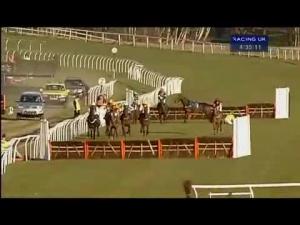 Video preview image for Warwick 16:40 - Stratford Conditional Jockeys' Handicap Hurdle