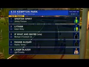 Video preview image for Kempton Park 18:55 - Betdaq Mobile Apps Handicap