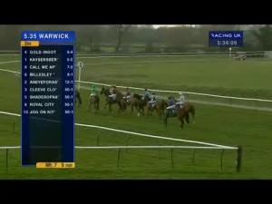 Video preview image for Warwick 17:35 - Flat Season Is Next Standard Open National Hunt Flat Race