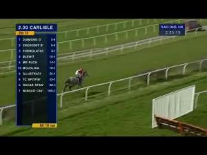 Video preview image for Carlisle 14:30 - Pirelli International Rally 21st Anniversary Novices' Hurdle