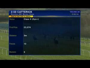 Video preview image for Catterick Bridge 14:50 - Boundary Mill Maiden Chase